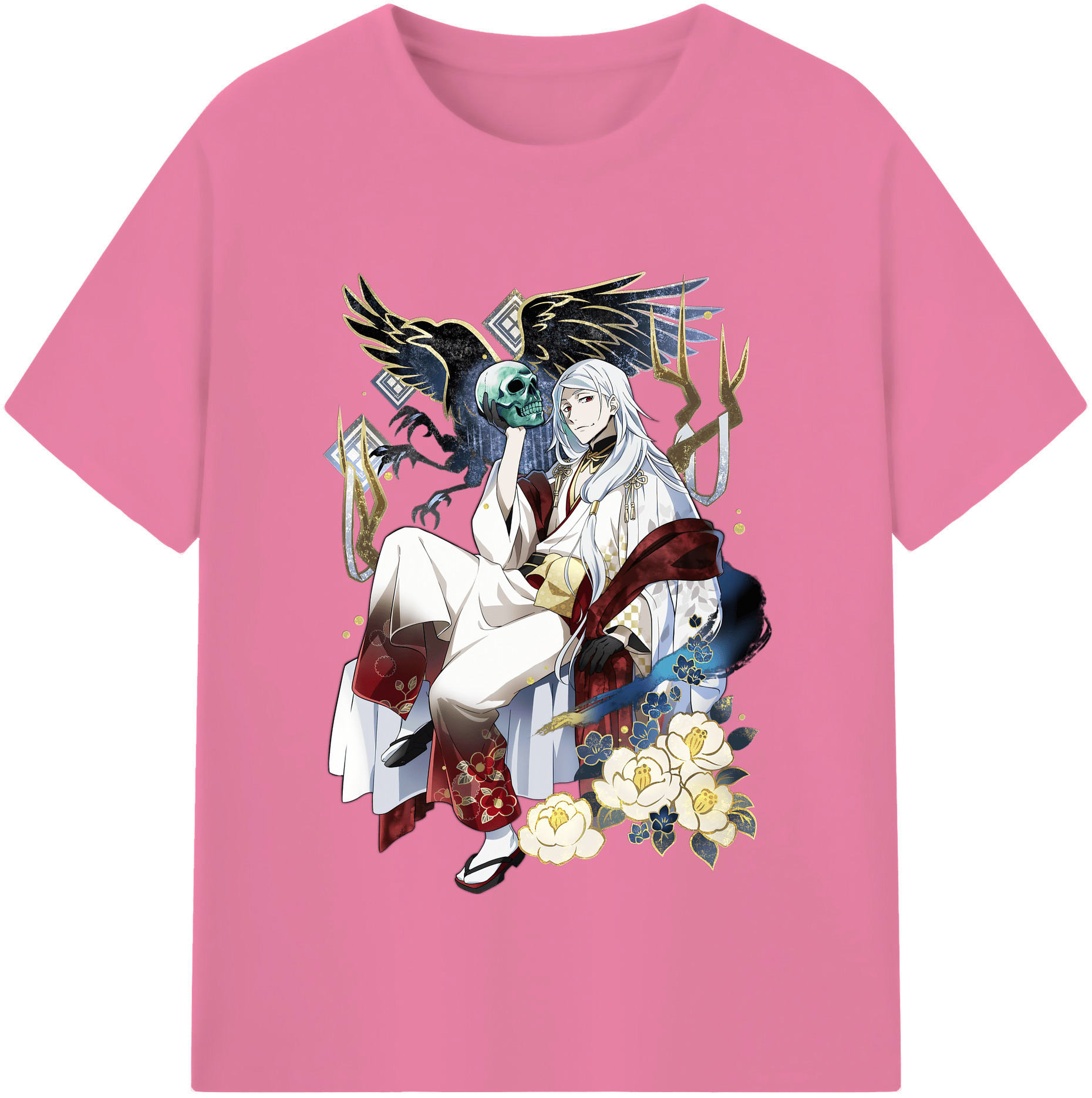 （画像用） 文豪ストレイドッグス Bungo Stray Dogs 綿100％半袖Tシャツ（フロントプリント）